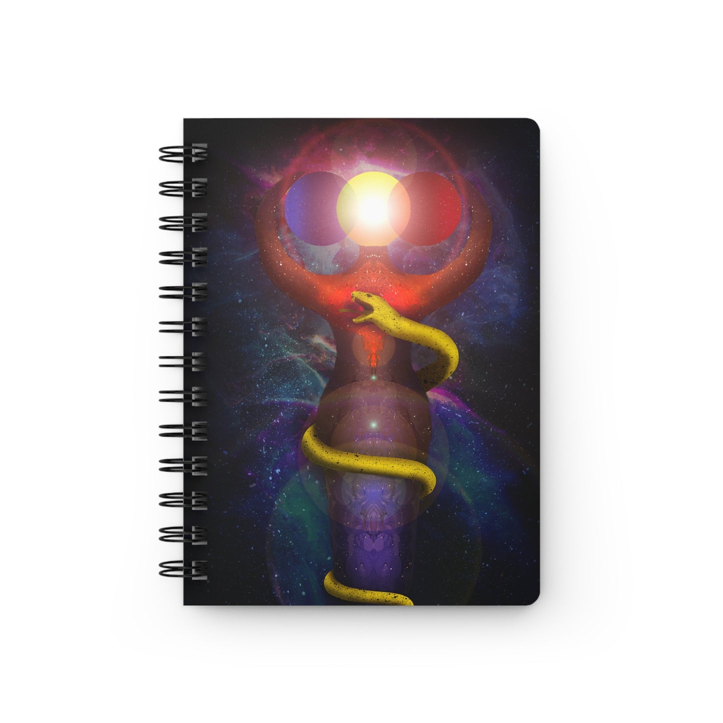 Brigid's Serpent Spiral-Bound Lined Notebook