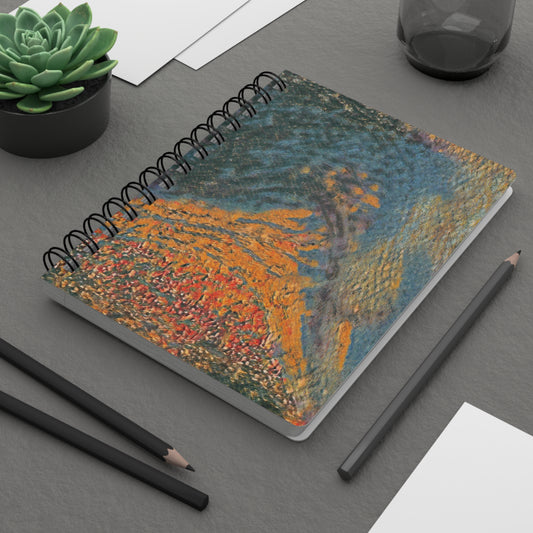 The Colors of Sunset Spiral-Bound Lined Notebook