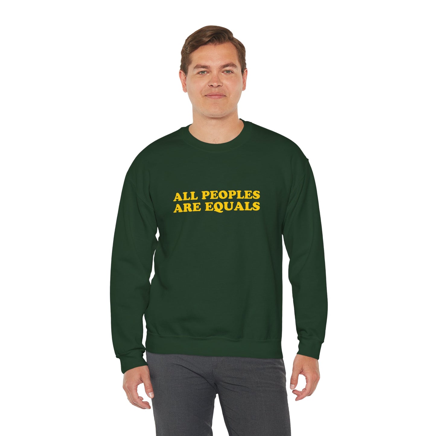 All Peoples Are Equals Adult Sweatshirt (multicolors)