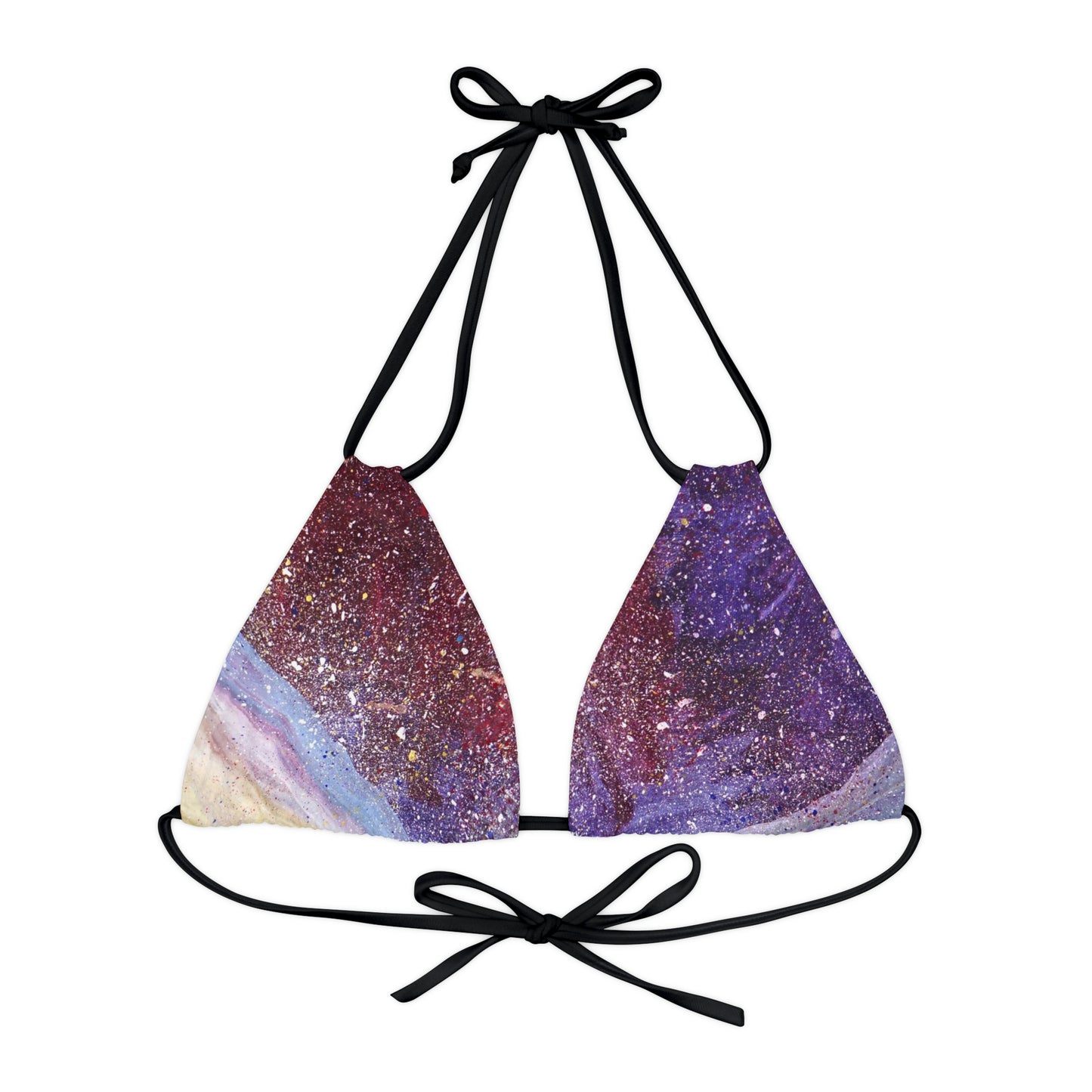 Plato's Cave Painting String Bikini Top