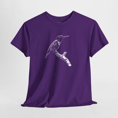 Hummingbird Adult 100% Cotton T-Shirt (Multicolors)