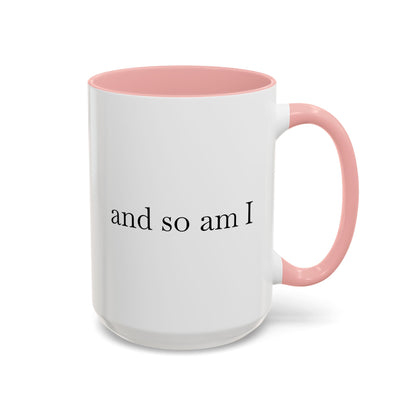 Spicy Karma Colorful Handle Ceramic Mug (11, 15oz)