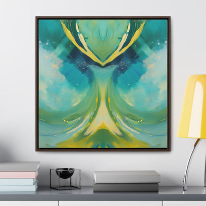 Oceanids Framed Canvas Print