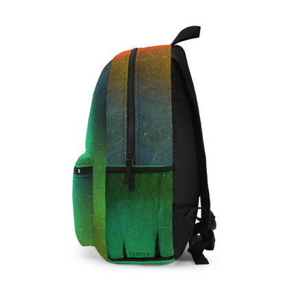 Spectral Tones Water-Resistant School Backpack