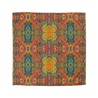 Brazen Symmetry Woven Duvet Cover