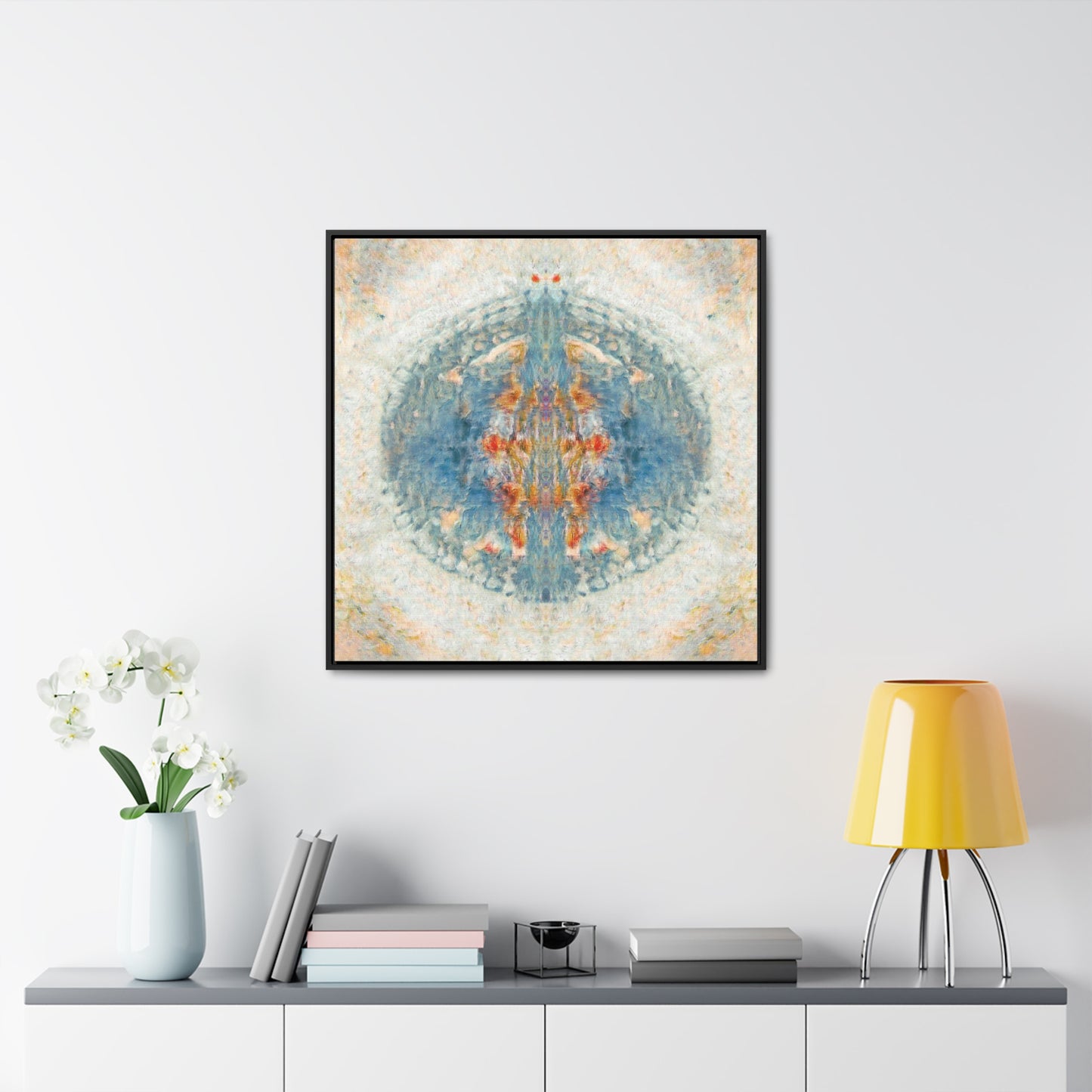 Water Spirits Framed Canvas Print