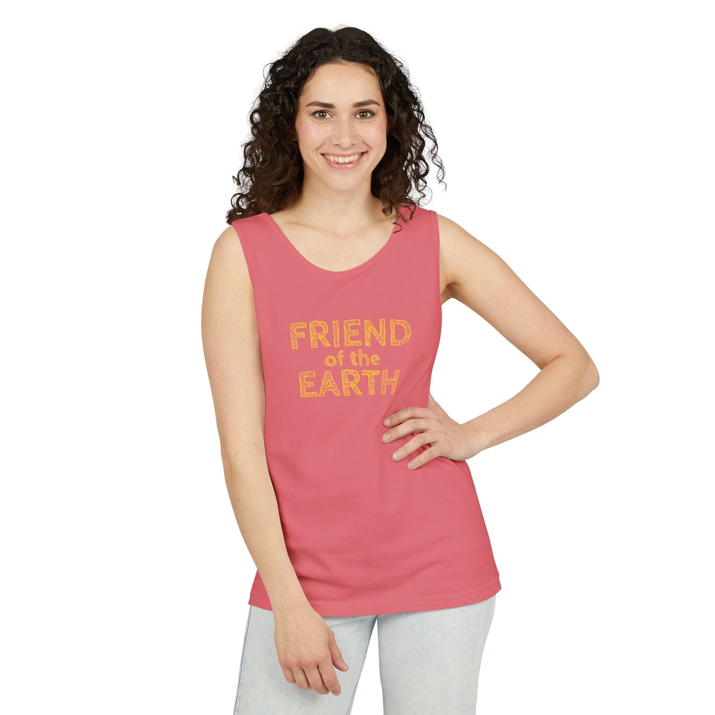 Friend of the Earth Adult 100% Cotton Tank