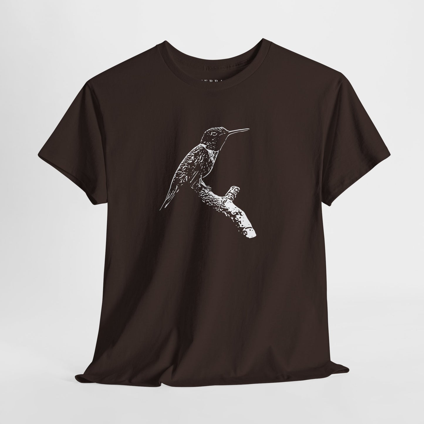 Hummingbird Adult 100% Cotton T-Shirt (Multicolors)
