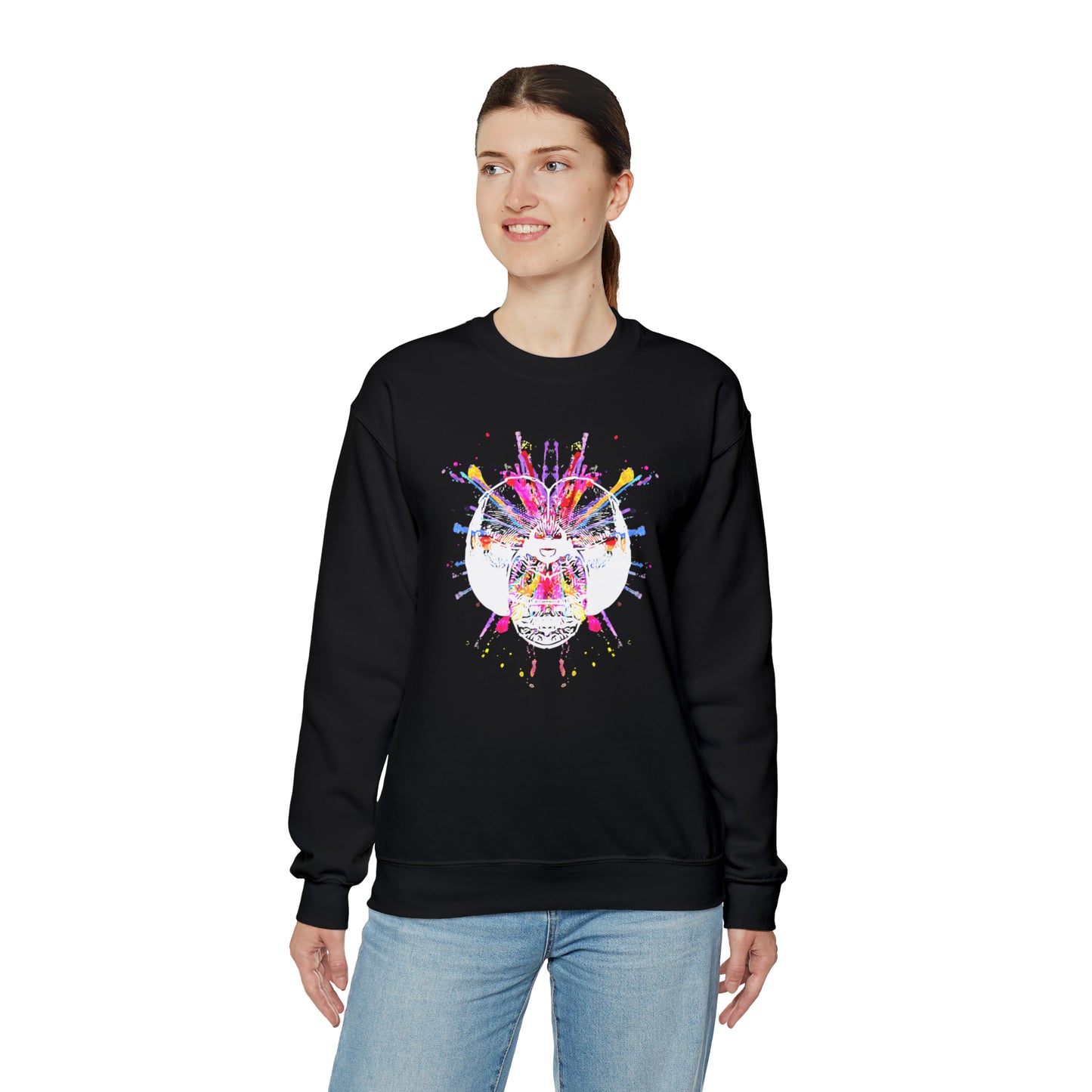 Dragonfly Color Explosion Women's Sweatshirt