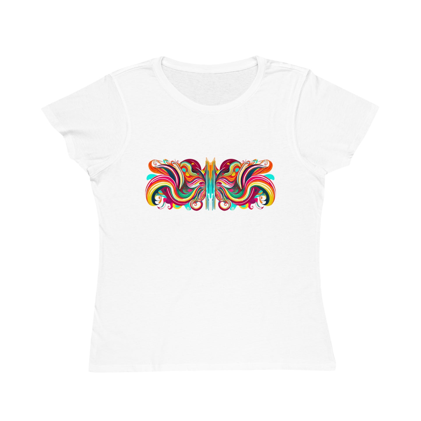 Butterfly Symmetry Organic Cotton Women's T-Shirt