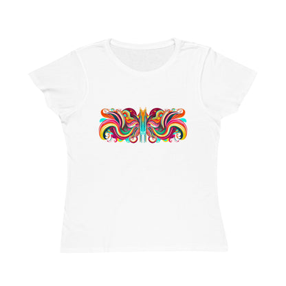 Butterfly Symmetry Organic Cotton Women's T-Shirt