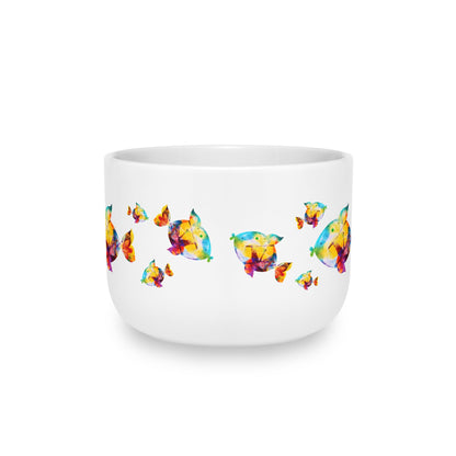 Happiness is a Painted Fish Extra Large Ceramic Mug, 25oz