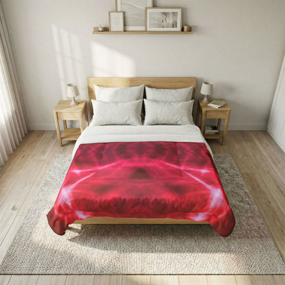 Red Electric Light 100% Cotton Comforter