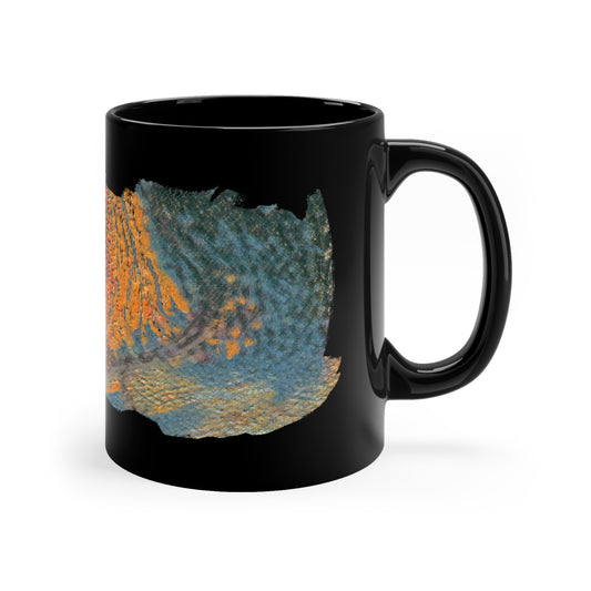 The Colors of Sunset 11oz Black Mug