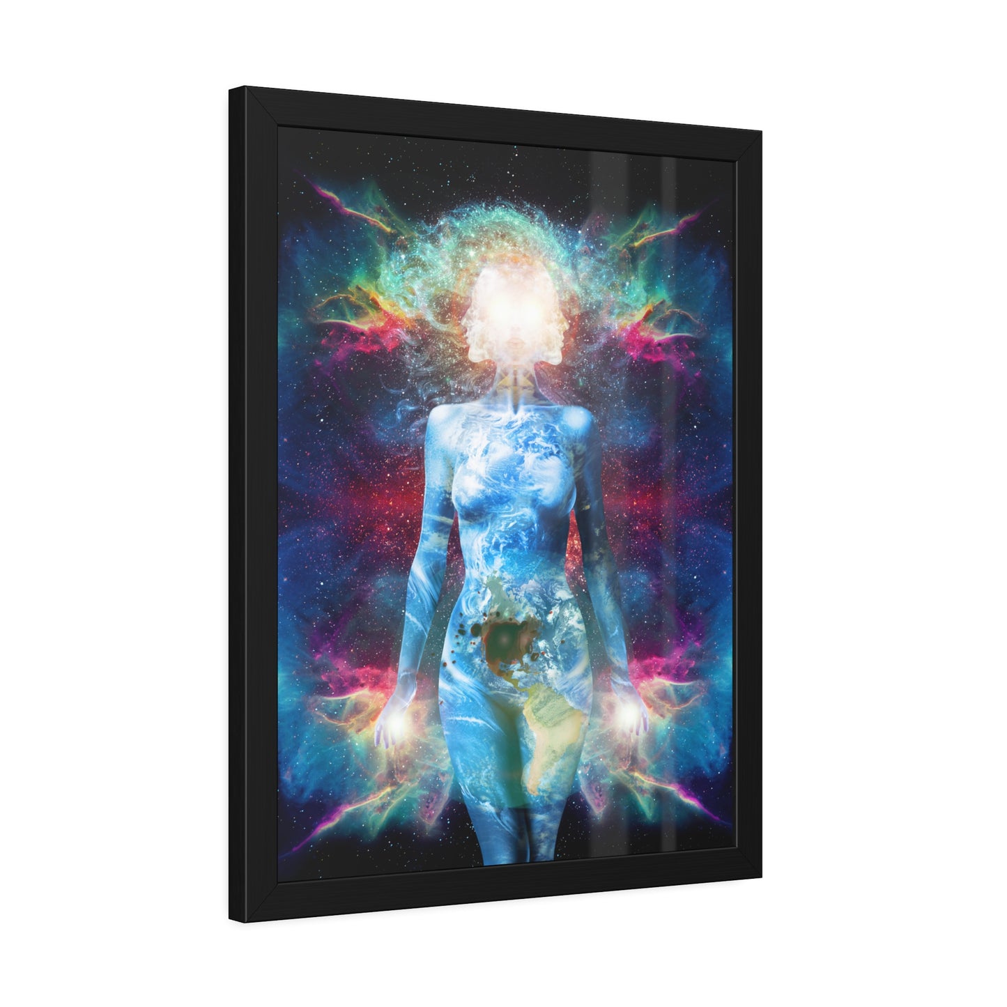 21st Century Gaia Framed Print | Surreal Art