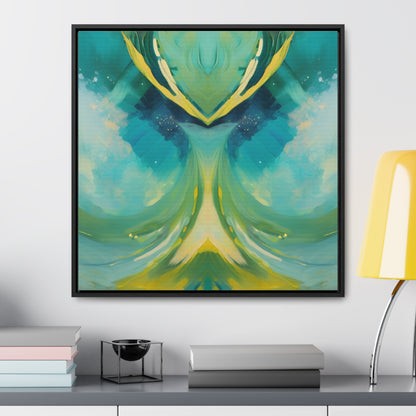 Oceanids Framed Canvas Print