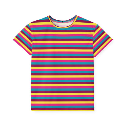 Pop Stripes Kids' Poly Tee