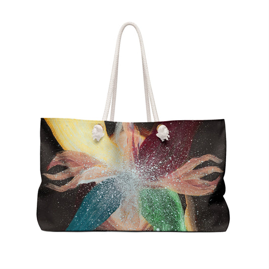 Birth of a Universe Art Weekender Bag
