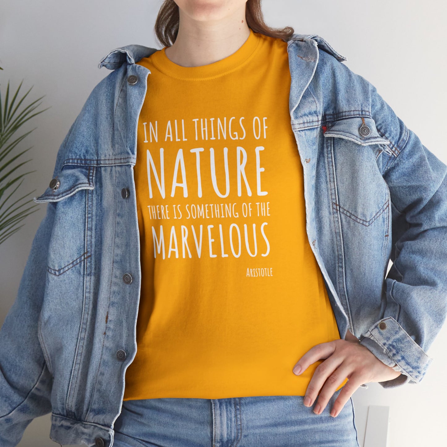 Marvelous Nature Adult 100% Cotton T-Shirt