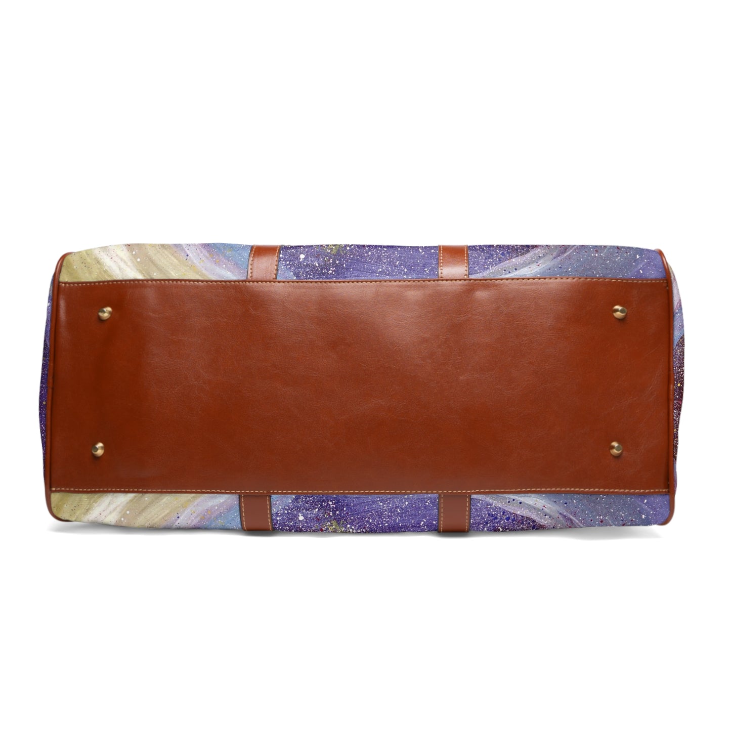 Plato's Cave Painting Faux Leather Carry-On Luggage