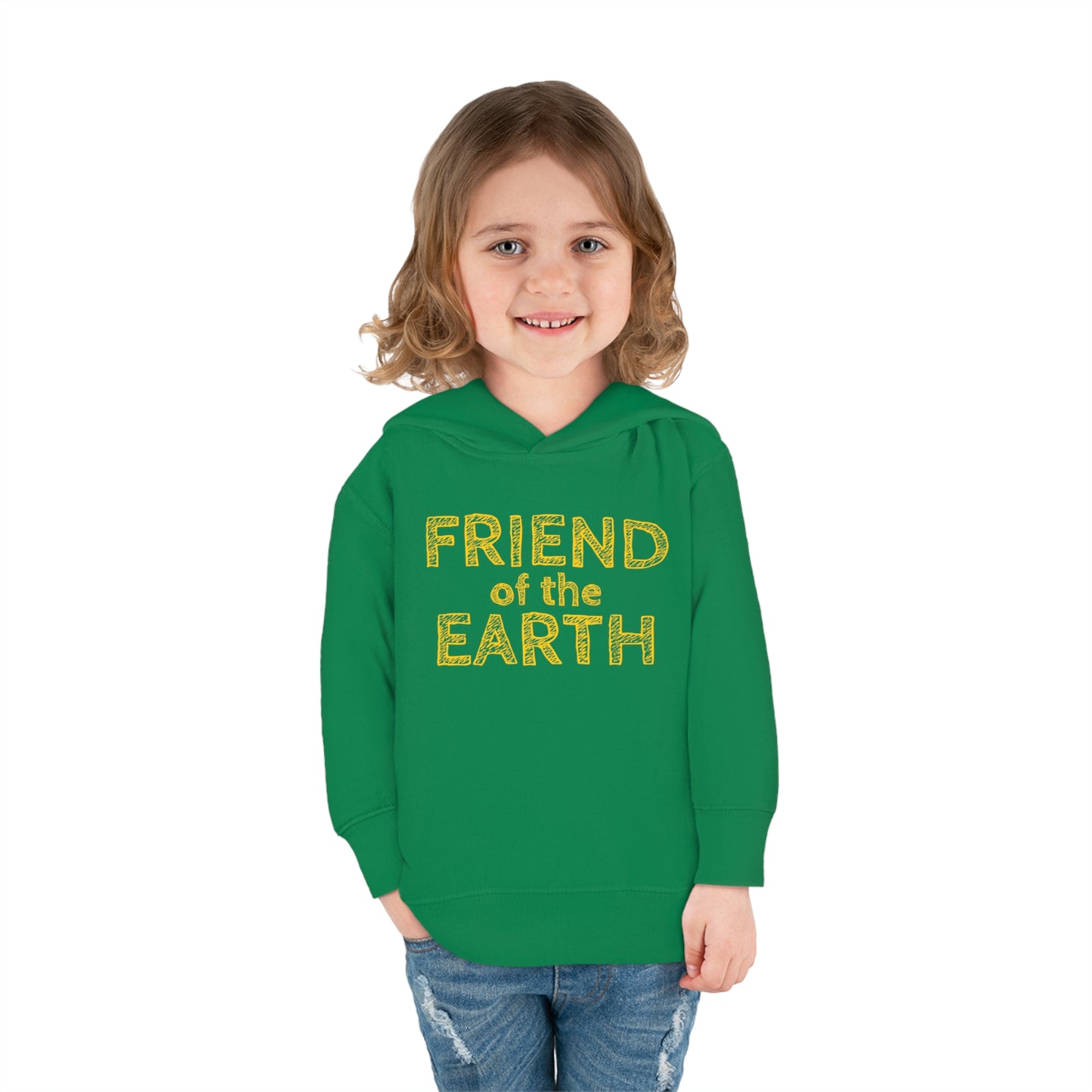 Friend of the Earth Toddler Fleece Hoodie 2T-6T (multicolors)