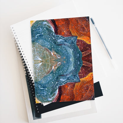 Cosmic Cell Division Hardcover Blank Journal