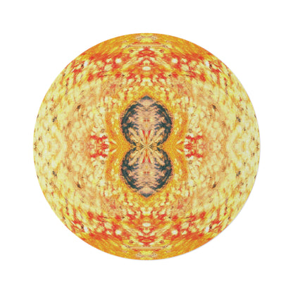 Fire Spirits Round Rug