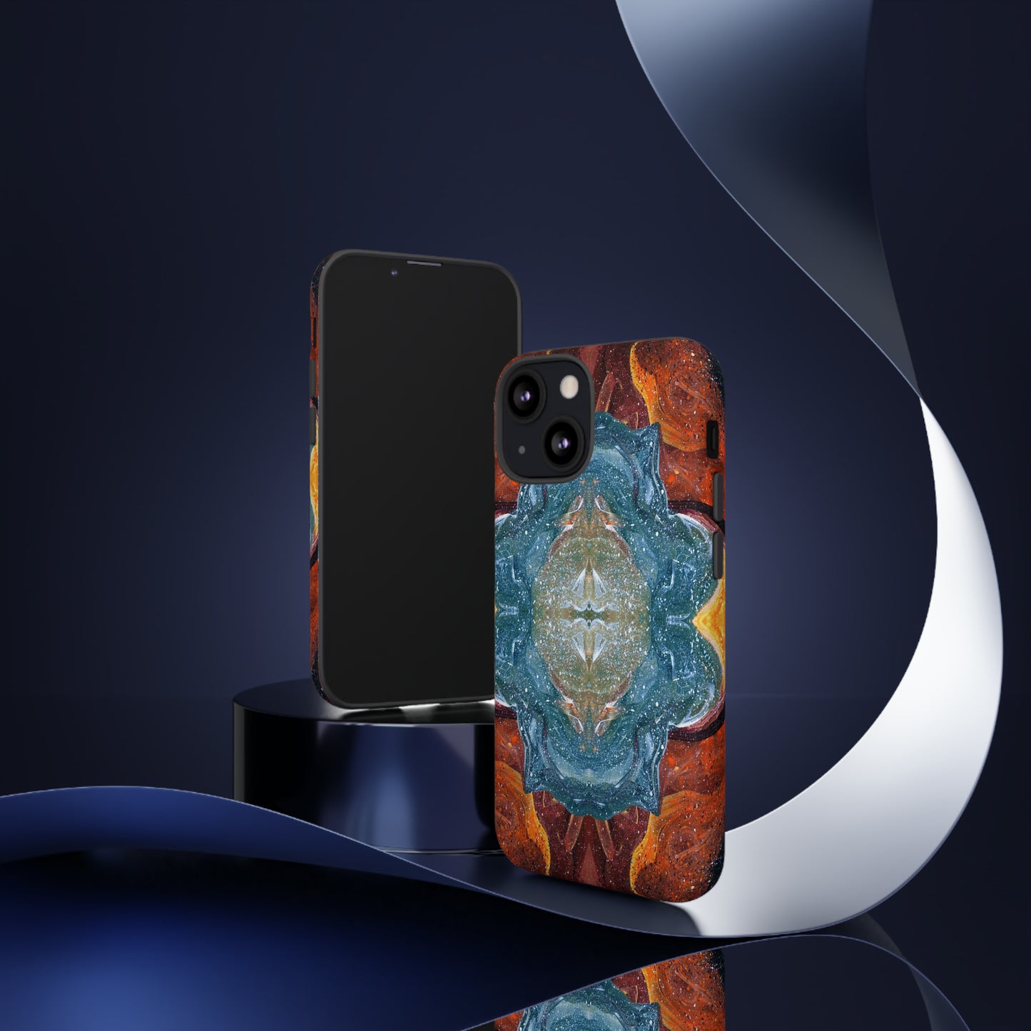 Cosmic Cell Division Tough Phone Case for iPhone, Samsung, Pixel