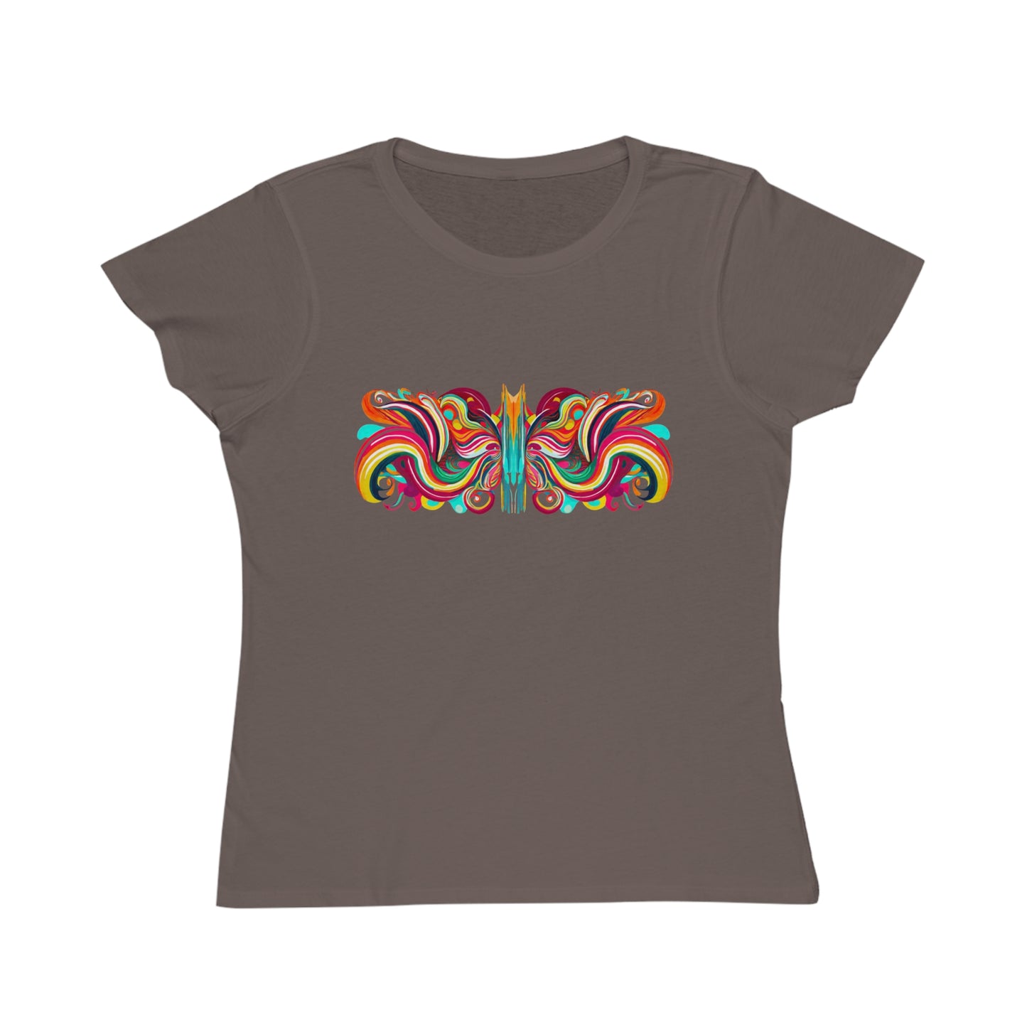 Butterfly Symmetry Organic Cotton Women's T-Shirt