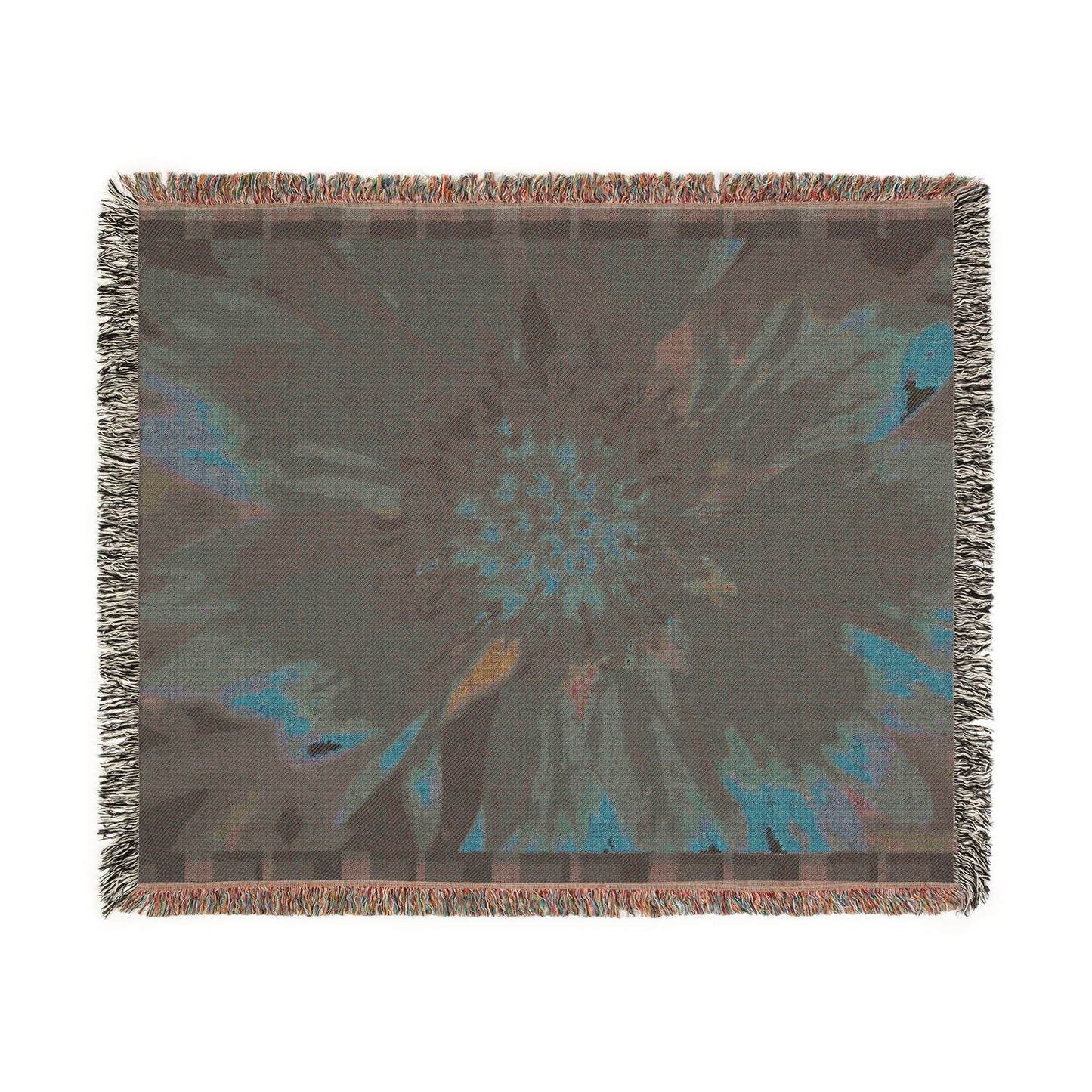 Cosmos Flower 100% Cotton Woven Blanket (3 sizes) | Made In USA