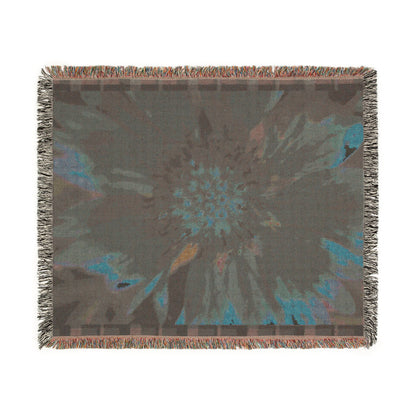 Cosmos Flower 100% Cotton Woven Blanket (3 sizes) | Made In USA