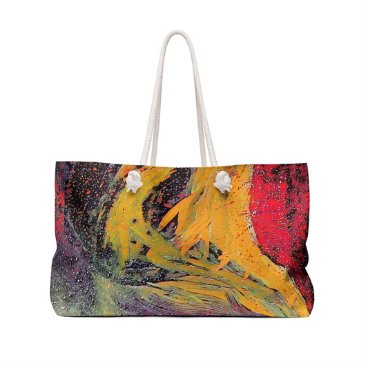 An Ocean of Color Art Weekender Bag