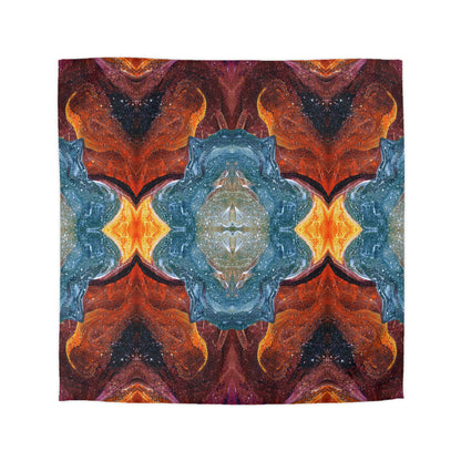 Cosmic Cell Division Woven Duvet Cover