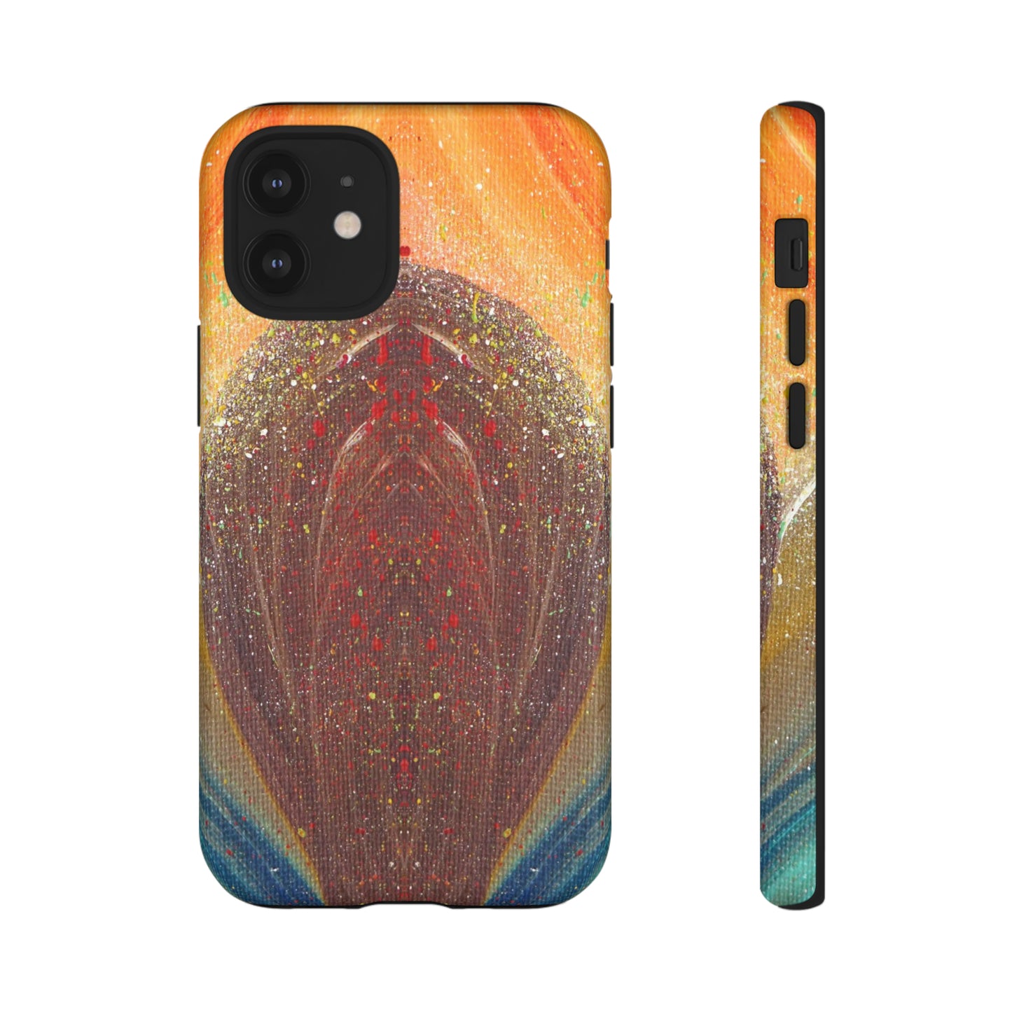 Flow of Magnetism Tough Phone Case for iPhone, Samsung, Pixel