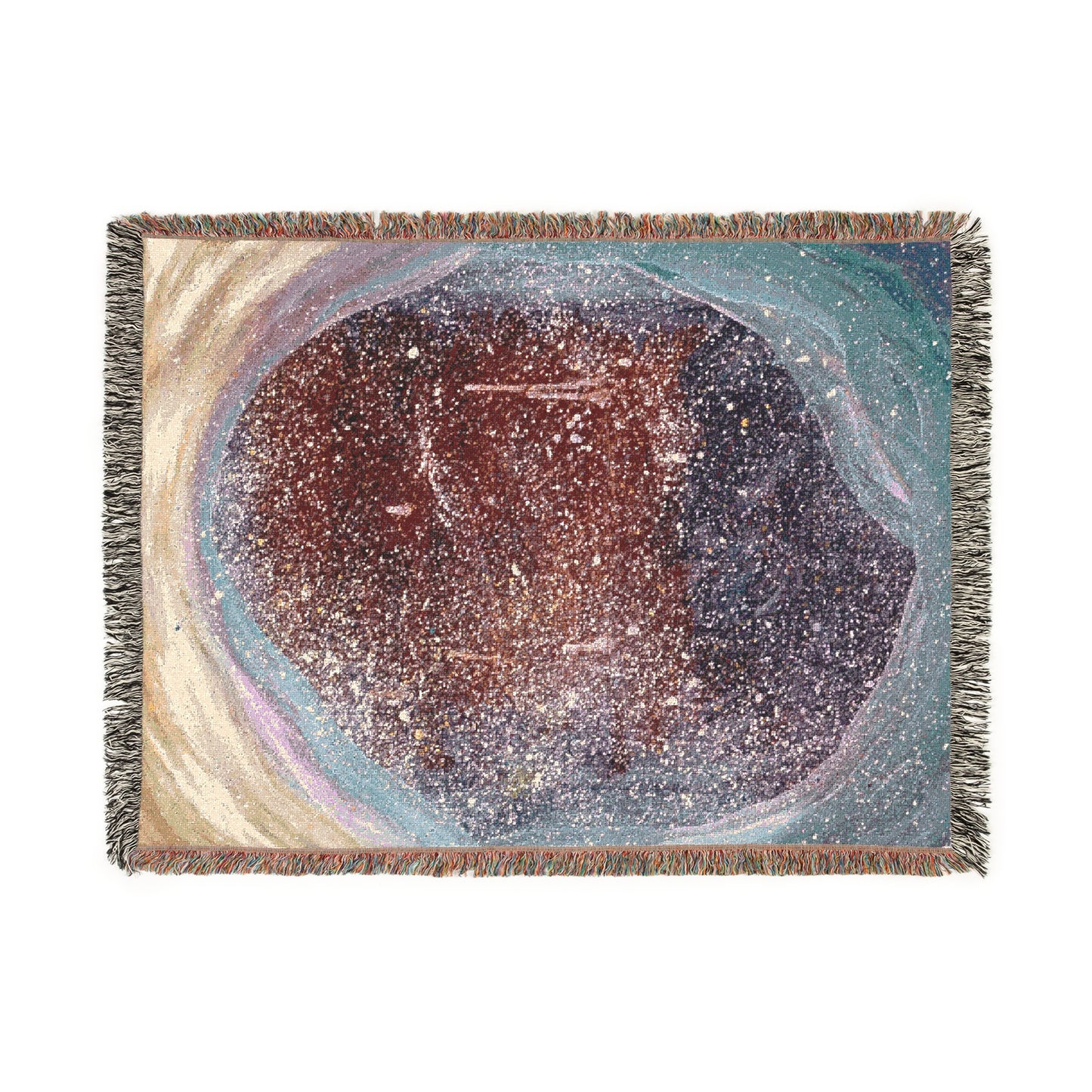 Plato’s Cave Painting 100% Cotton Woven Blanket (3 sizes)