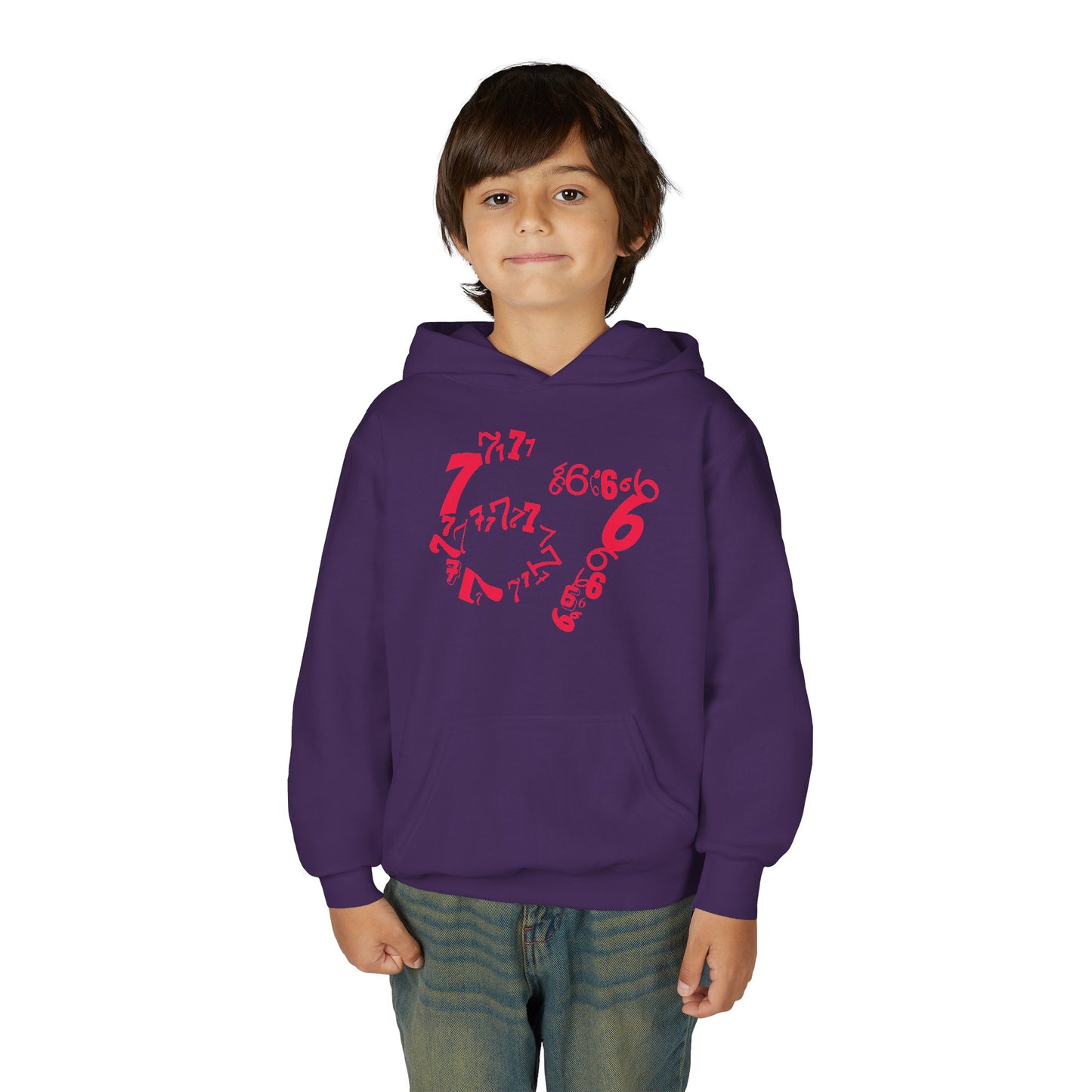 6-7 Meme Illusion Kids' Hoodie