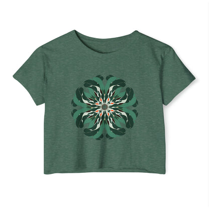 Fractals of Nature Women's Crop Top