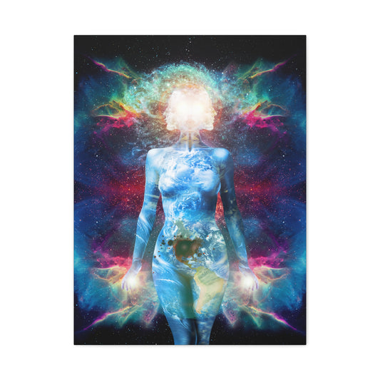 21st Century Gaia Canvas Print