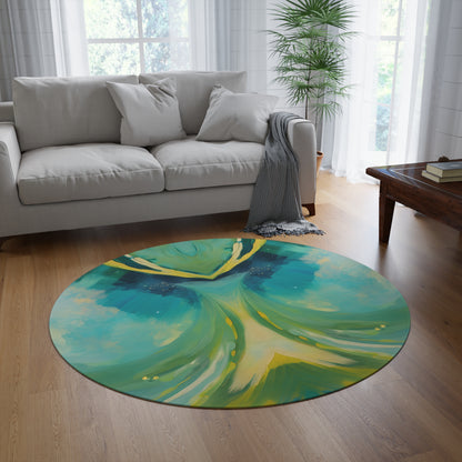 Oceanids Round Rug