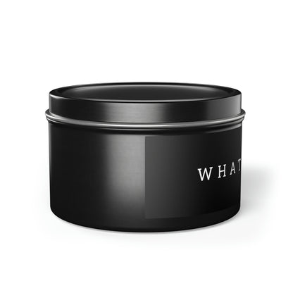 What The Fuck Candle in Minimalist Black Steel Tin (2 sizes)