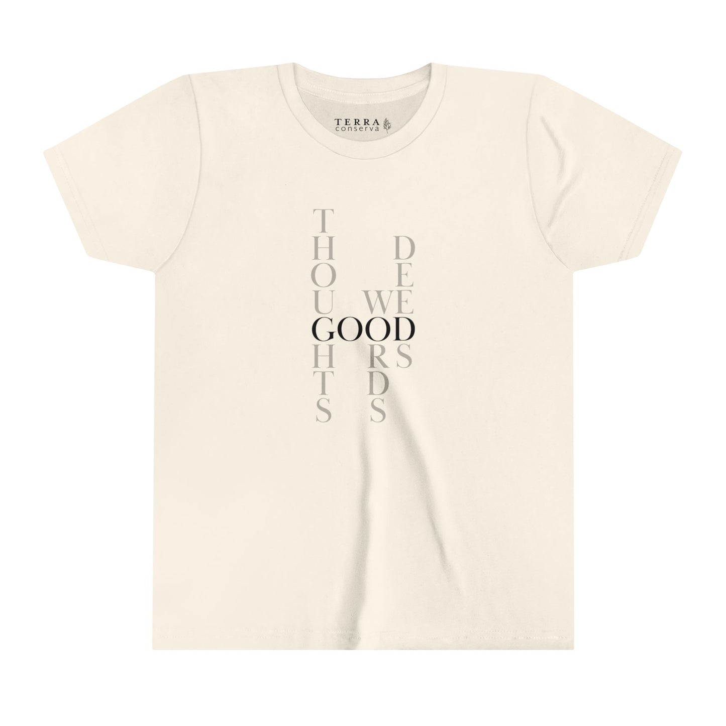 Good Thoughts, Words, Deeds Short Sleeve Kids' T-Shirt