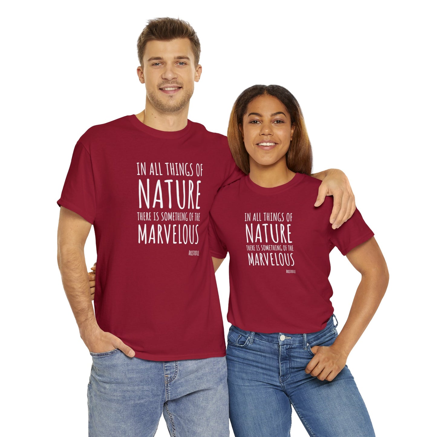 Marvelous Nature Adult 100% Cotton T-Shirt