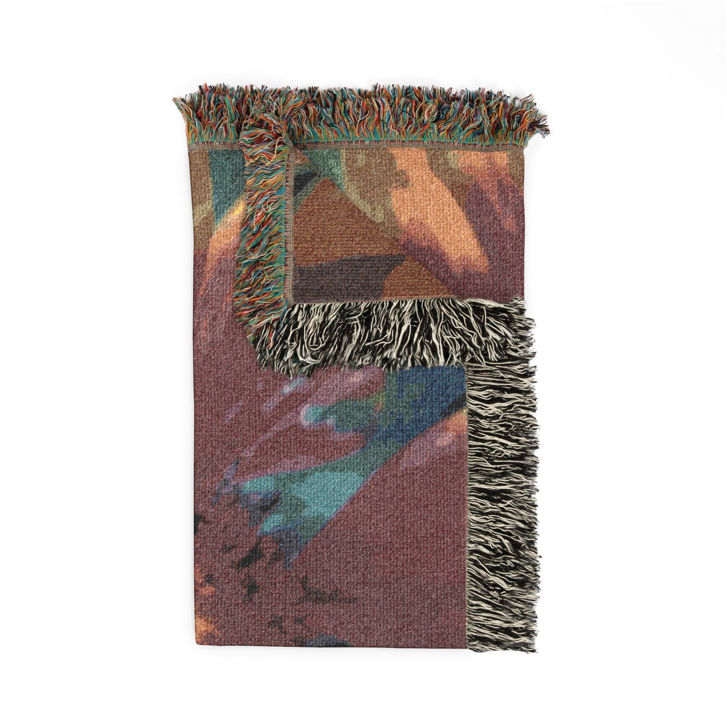 Cosmos Flower 100% Cotton Woven Blanket (3 sizes) | Made In USA