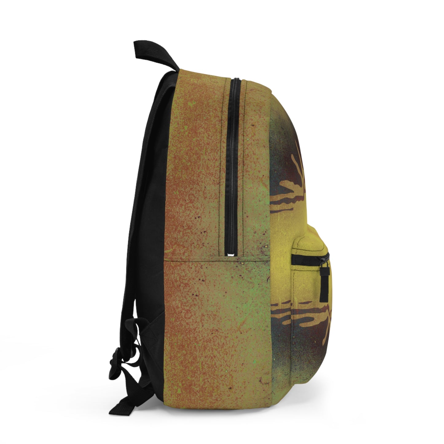 Airy Golden Sun Water-Resistant School Backpack