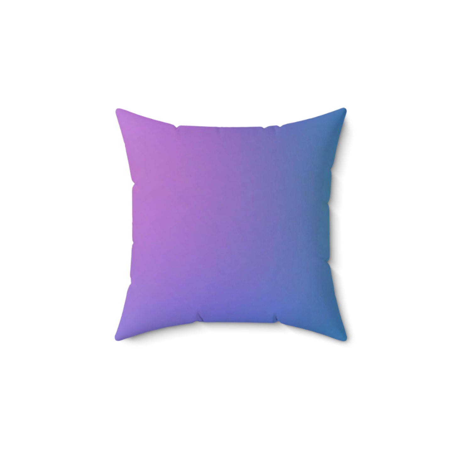 Unicorn Tones Faux Suede Throw Pillow