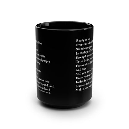 SOS Liberty 15oz Black Mug