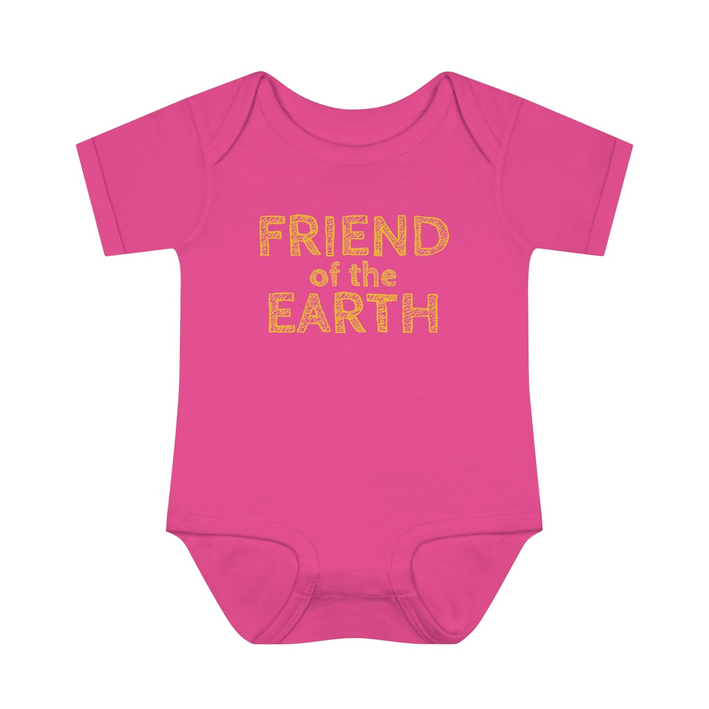 Friend of the Earth Baby Onesie 6M-18M (multicolors)