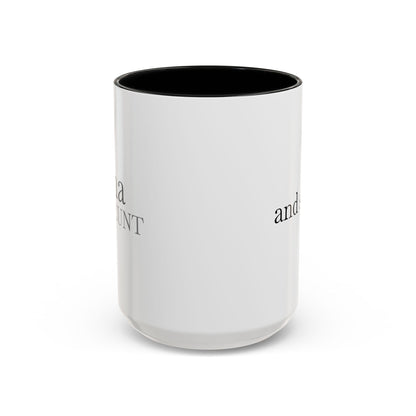 Spicy Karma Colorful Handle Ceramic Mug (11, 15oz)