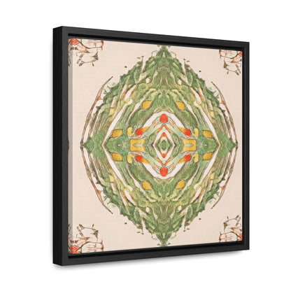 Earth Spirits Framed Canvas Print