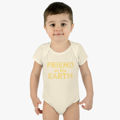 Friend of the Earth Baby Onesie 6M-18M (multicolors)